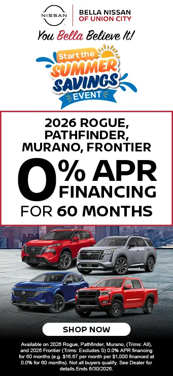 2026 Rogue, Pathfinder, Murano, Frontier